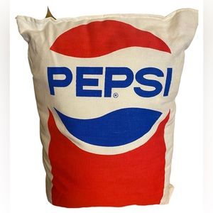 Vintage Pepsi logo pillow 😍